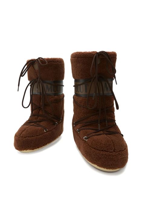 icon fleece boots woman brown MOON BOOT | 80D1403080M004